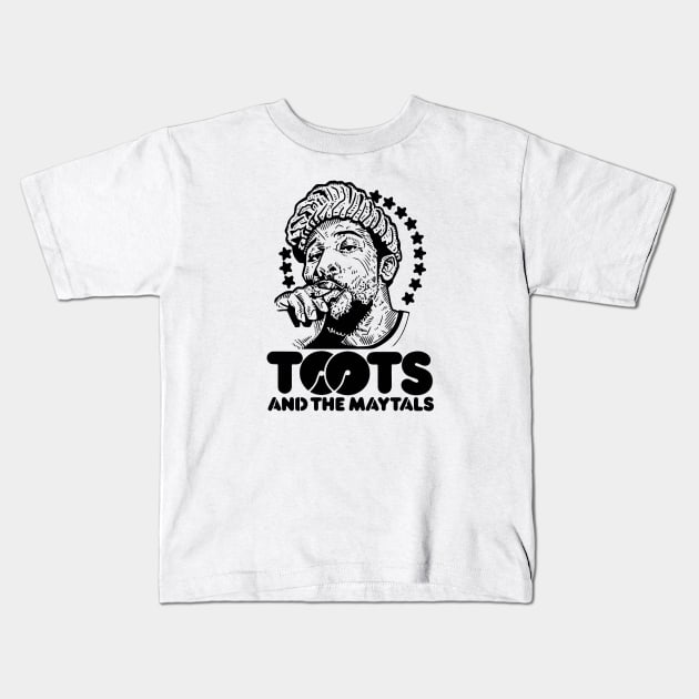 Toots Hibbert Toots And The Maytals Kids T-Shirt by caitlinmay92